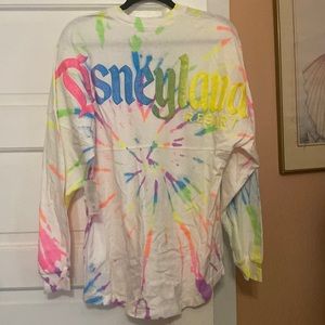 Tie dye Disney spirit jersey
